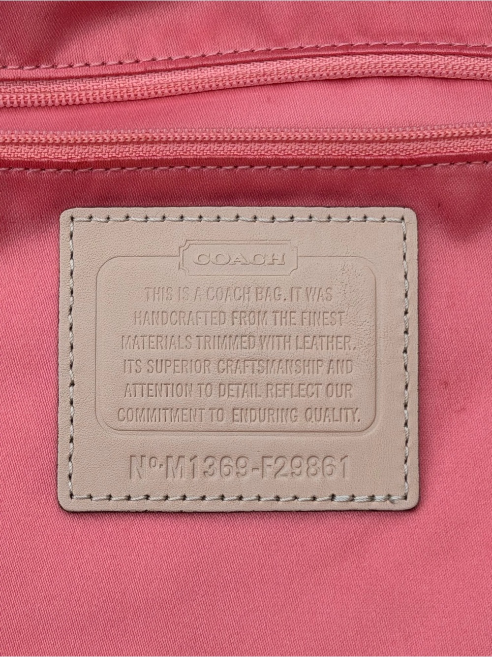 Coach Straw Floral Applique Tote Bag Pink Patent Leather Beach Shoulder F29861 - Picture 13 of 16
